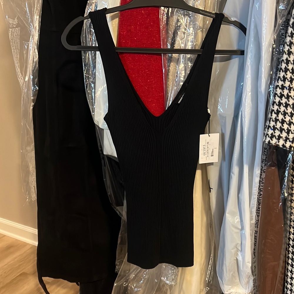 Generation Love New W tag ribbed tank